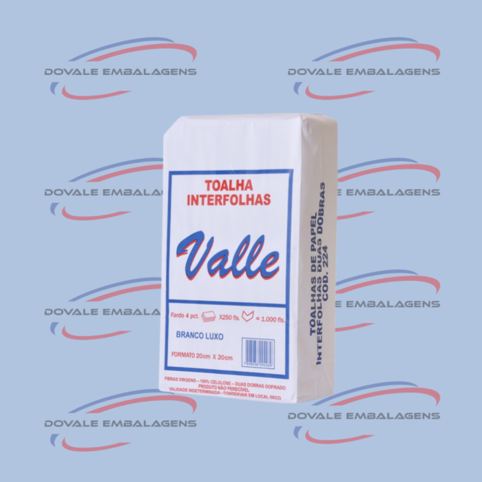 PAPEL TOALHA 20X21 VALLE BRANCO LUXO